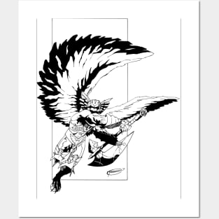 Savage Hawkman Posters and Art